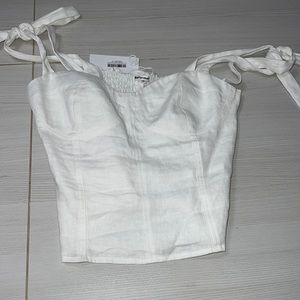 Jaxon linen top- reformation